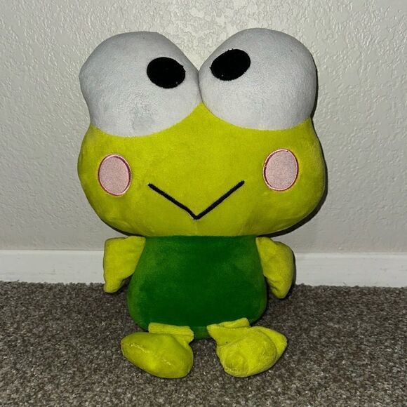 2012 Sanrio Keroppi 15” Plush - Picture 1 of 7